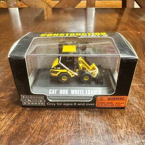 Die-Cast Norscot Cat 906 Wheel Loader Construction Mini Metal Toy Model In Box